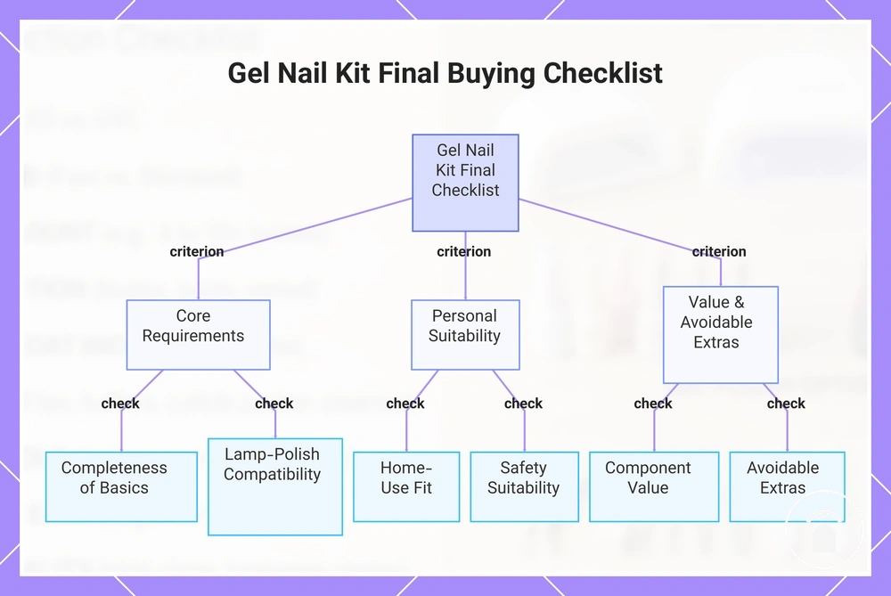 Gel Nail Kit Final Buying Checklist
