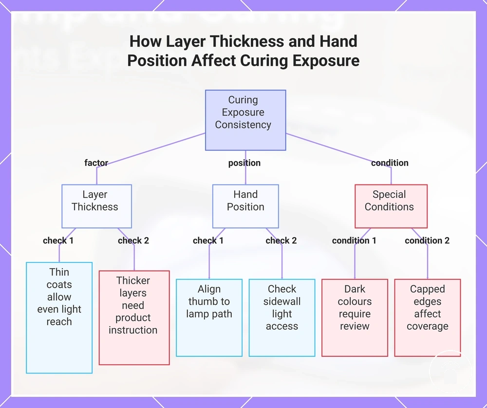How Layer Thickness and Hand Position Affect Curing Exposure