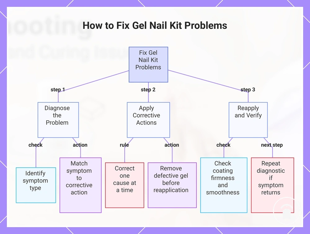 How to Fix Gel Nail Kit Problems