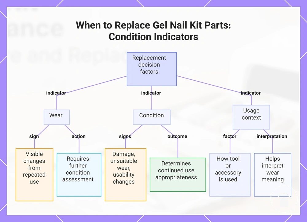 When to Replace Gel Nail Kit Parts: Condition Indicators