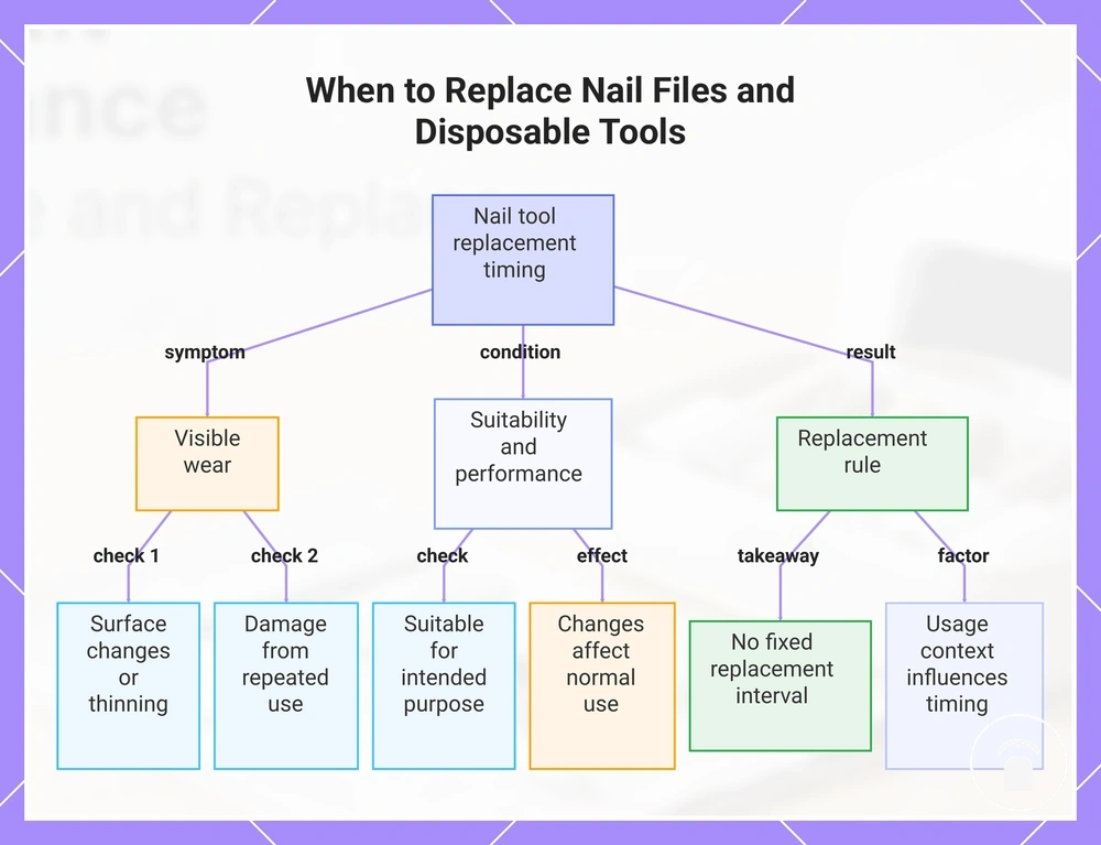 When to Replace Nail Files and Disposable Tools