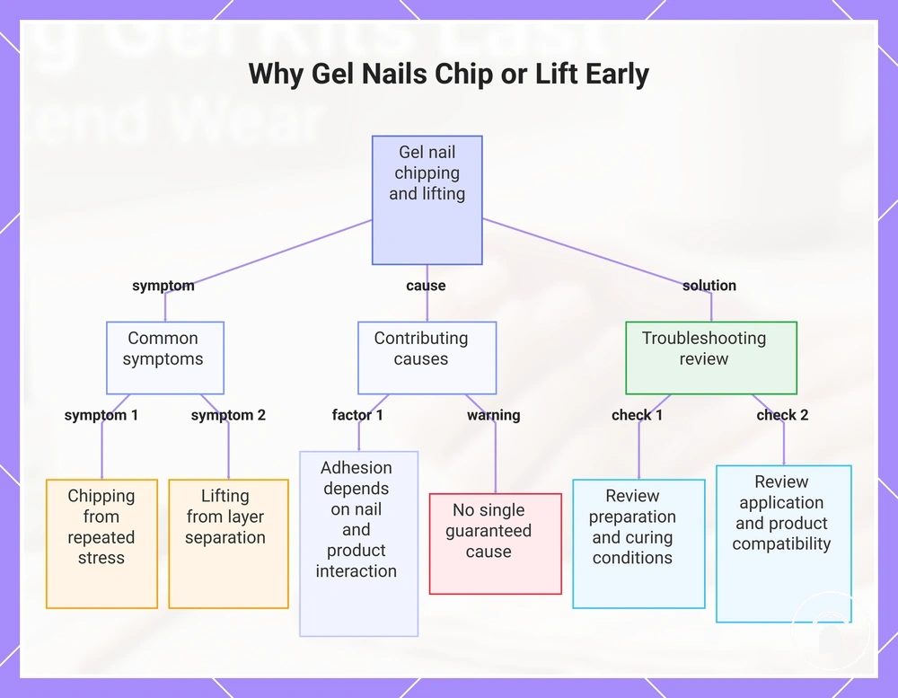 Why Gel Nails Chip or Lift Early