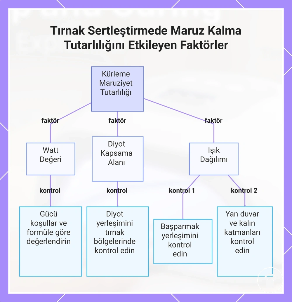 Tırnak Sertleştirmede Maruz Kalma Tutarlılığını Etkileyen Faktörler