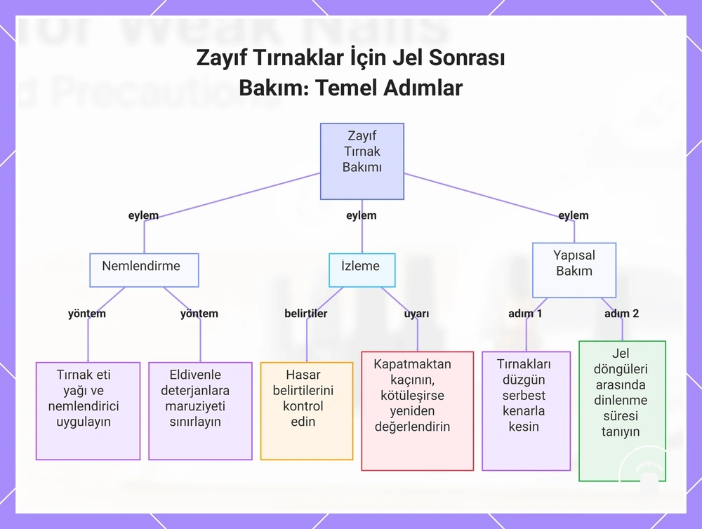 Zayıf Tırnaklar İçin Jel Sonrası Bakım: Temel Adımlar