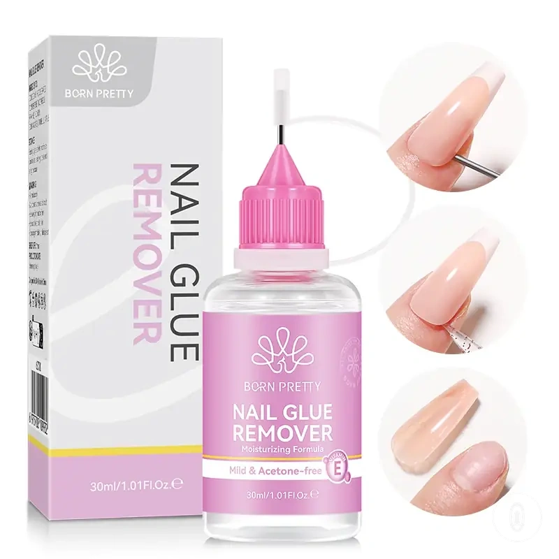 Pinpoint nail glue remover for press on nail tips and gel polish removal