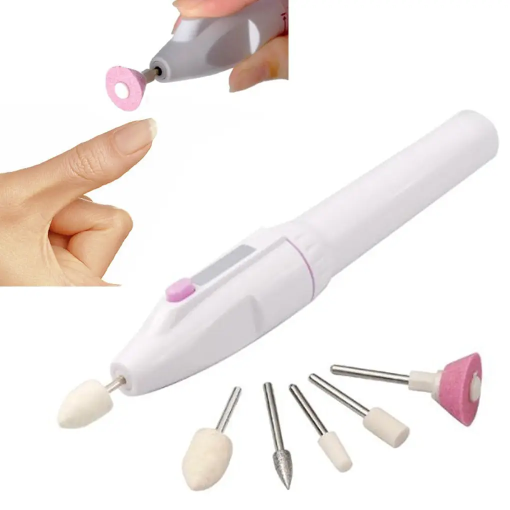 Kit pédicure et manucure Machine avec pile et drill