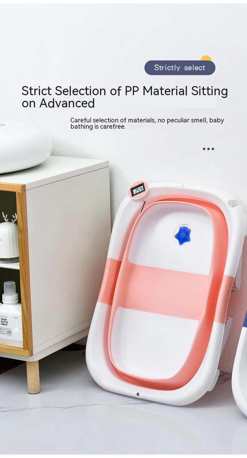 Baignoire en silicone pour bébé