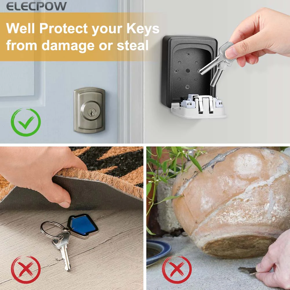 Toit De Protection Pour Wallbox Voiture électrique - En Acier, Résistant Aux Intempéries, Dimensions 40x25x45.5 Cm, Noir
