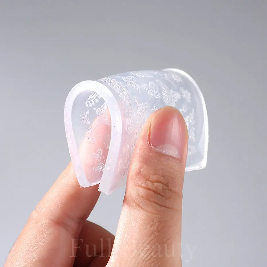 Image du moule à ongles en silicone 3D