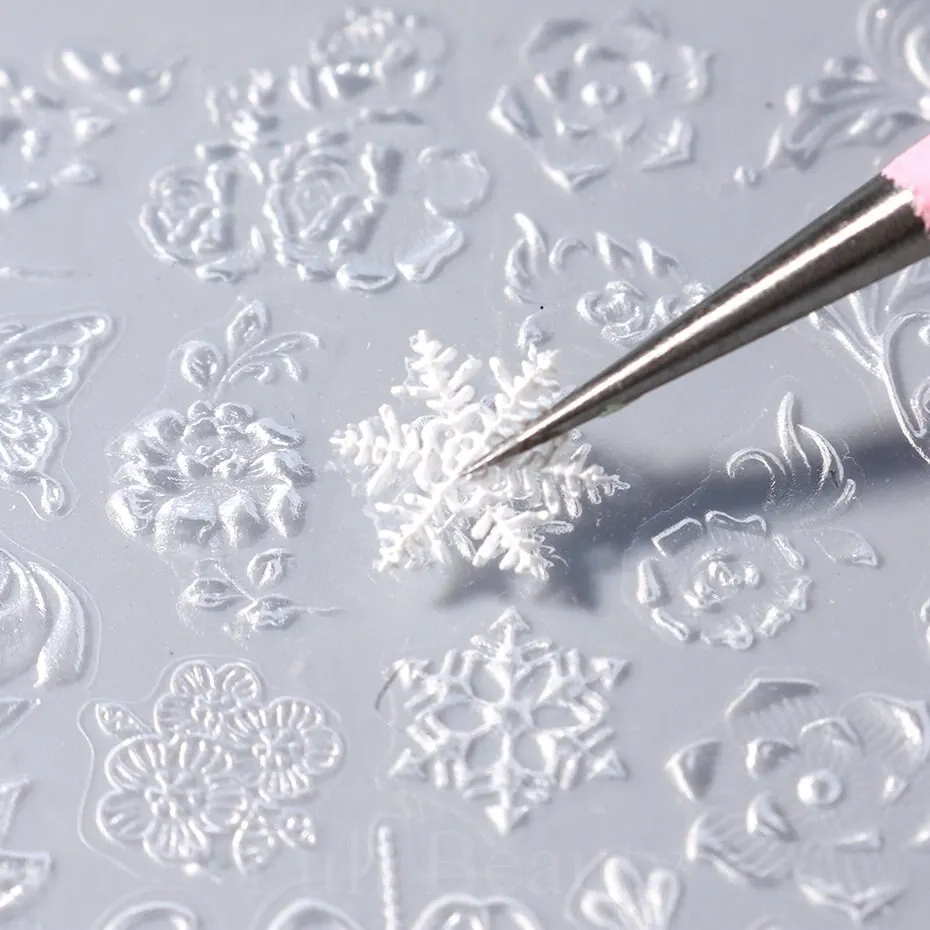 Image du moule à ongles en silicone 3D