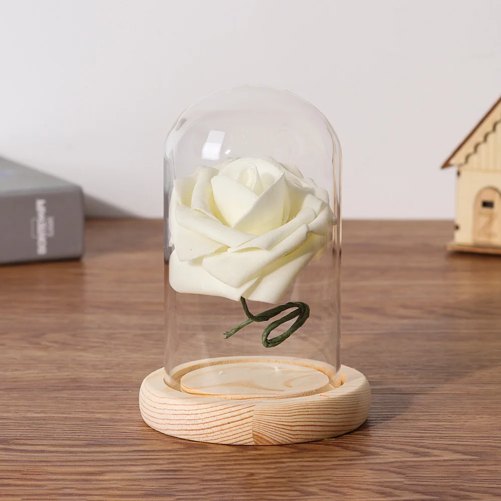 Présentoir de fleurs en verre