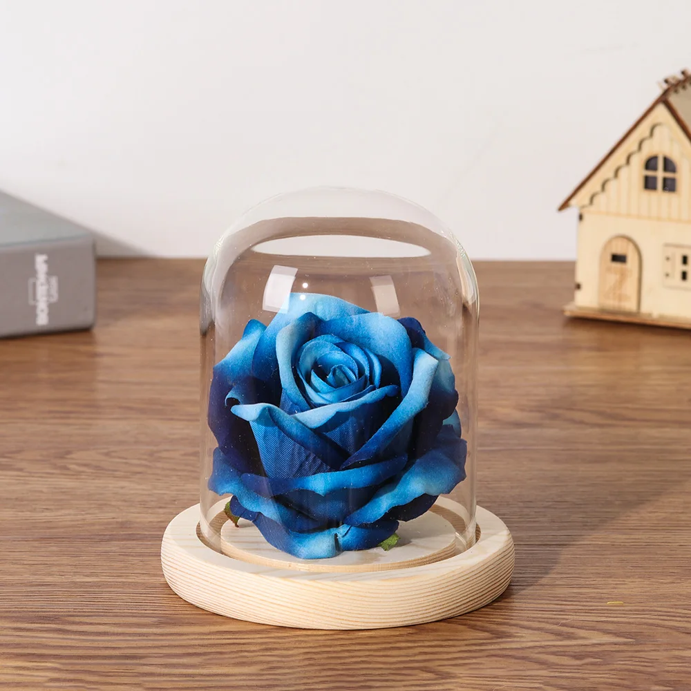 Présentoir de fleurs en verre