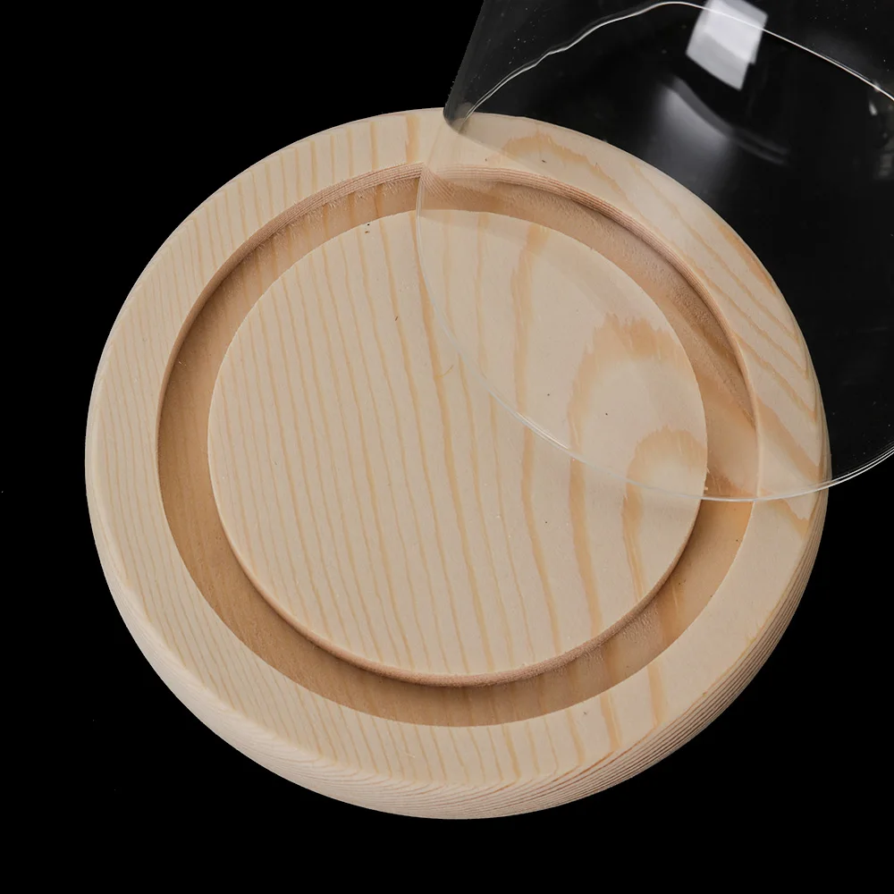 Présentoir de fleurs en verre