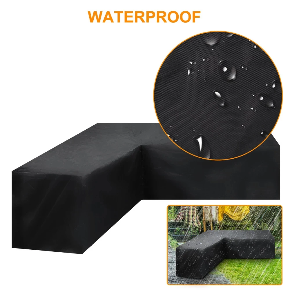 Couverture de Meubles de Jardin en Forme de L