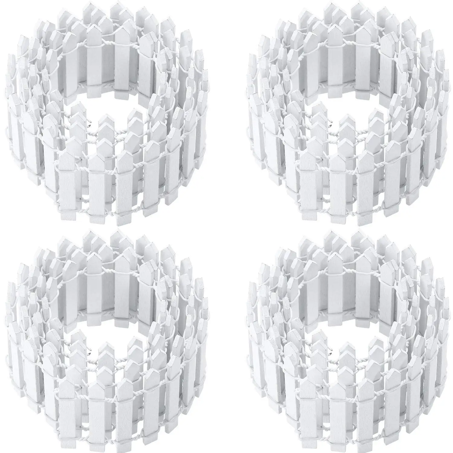 Clôture en bois de jardin