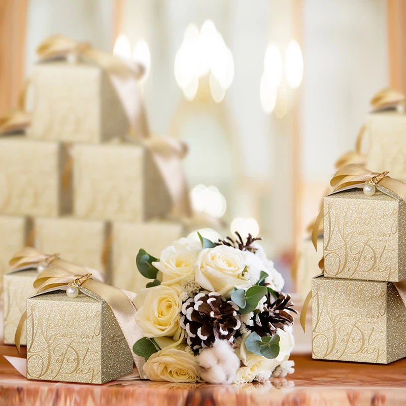 Boîte à bonbons de mariage
