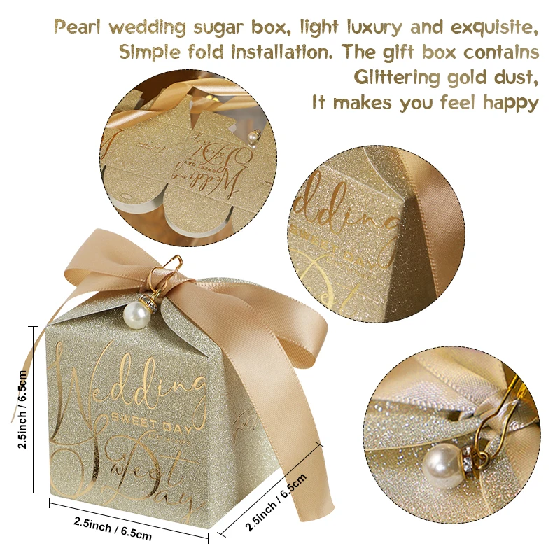 Boîte à bonbons de mariage