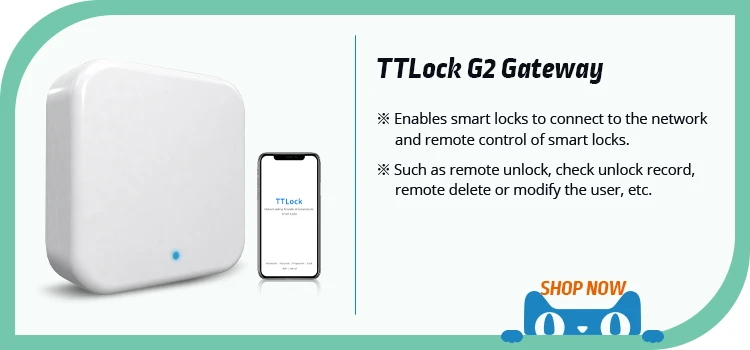 Compatible avec la passerelle pour le déverrouillage à distance