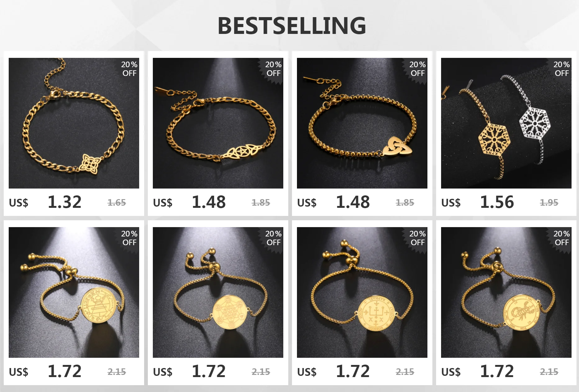 Bracelet de prière en forme de verset de la Bible pour femme