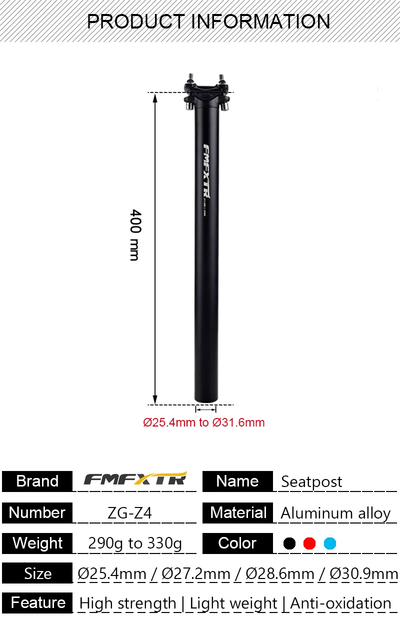 Tige de selle JIBOO Officiel Authentique