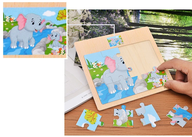 Puzzle en bois - Image 3