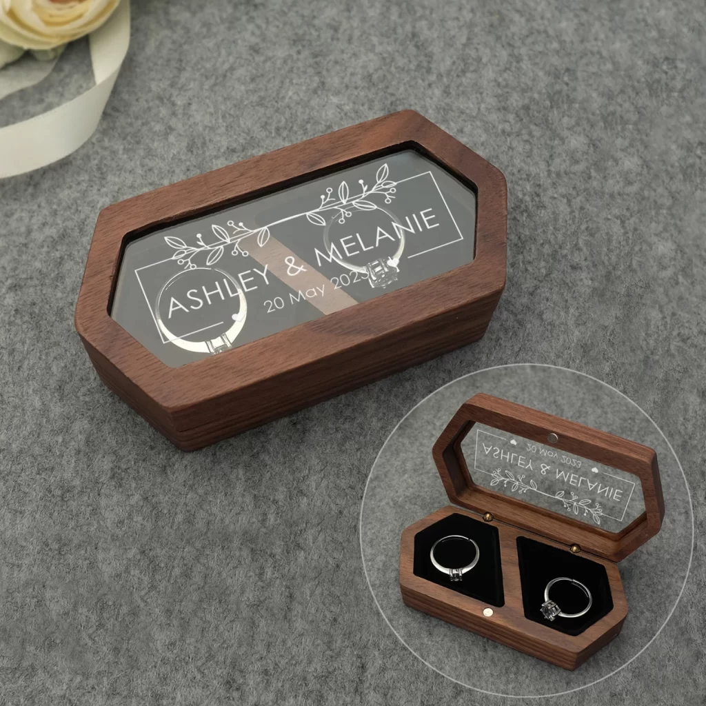 Coffret Peignoir Personnalisé Mariage