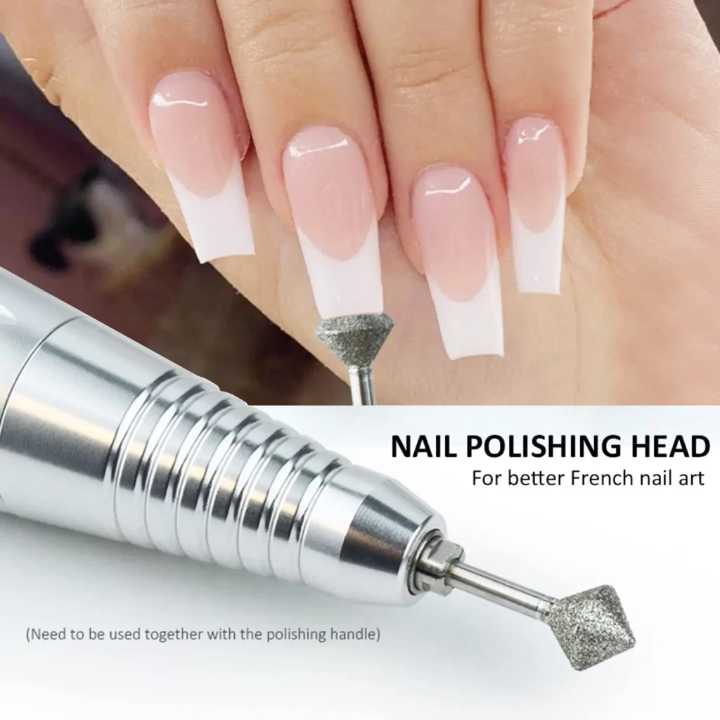 French Manucure Strass