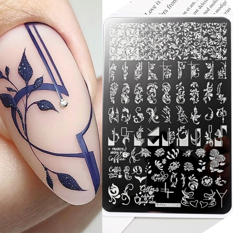 Plaque Nail Art
