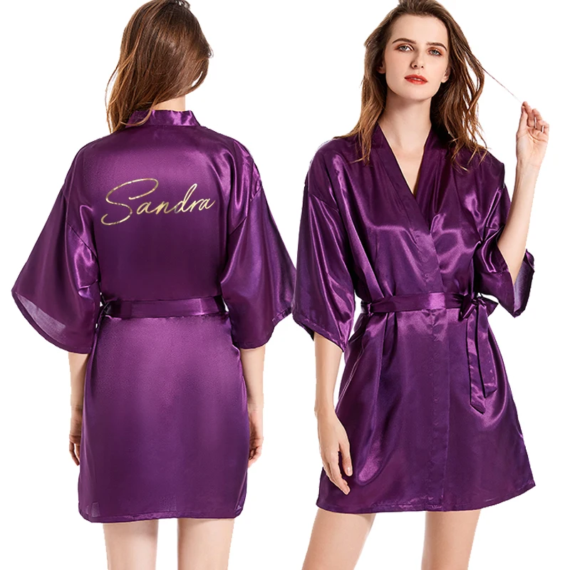 Coffret Peignoir Personnalisé Mariage