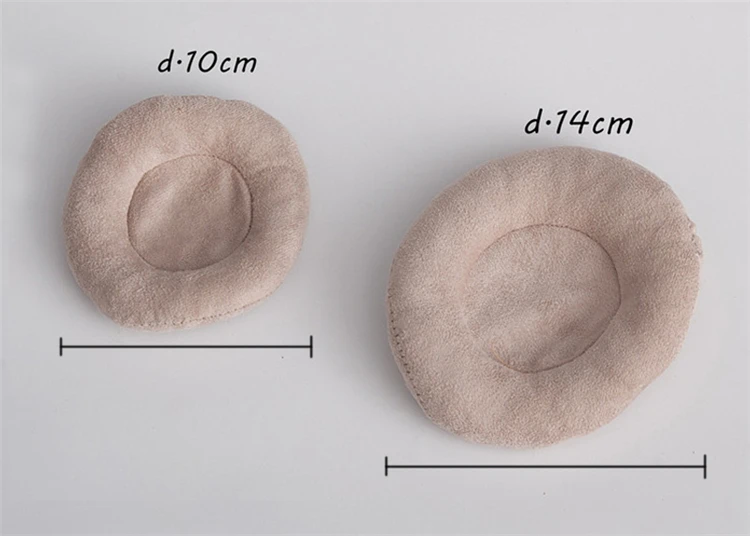 Tailles des oreillers ronds pour photographie de nouveau-né