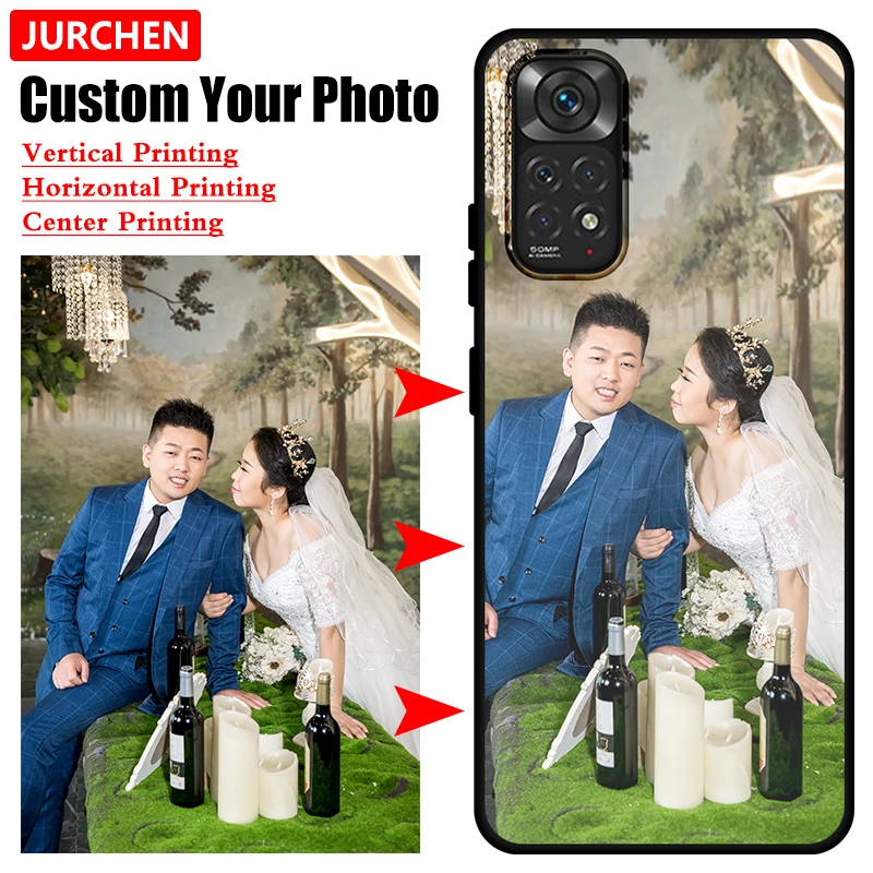 Étui en verre photo personnalisé pour Xiaomi