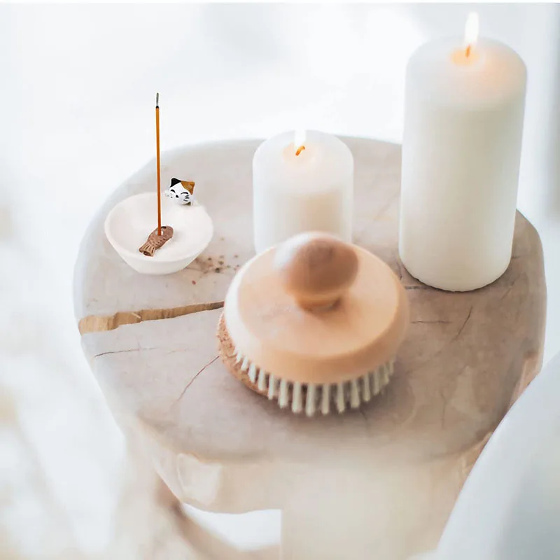 Siège d'encens animal de dessin animé