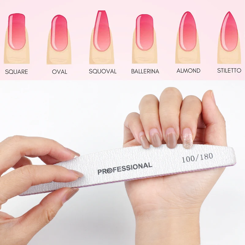 Lime à ongles pour manucure