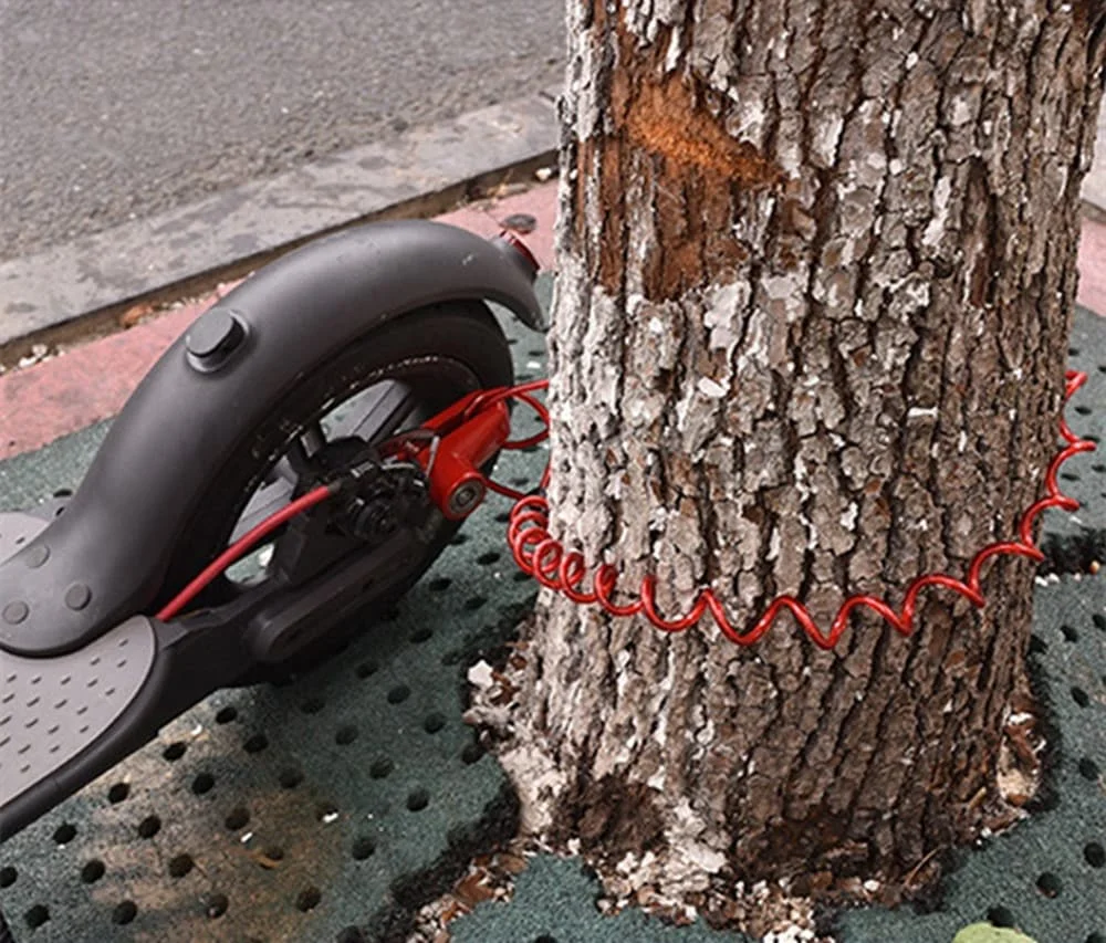 Verrou de frein à disque avec fil d'acier Xiaomi M365 1S Pro