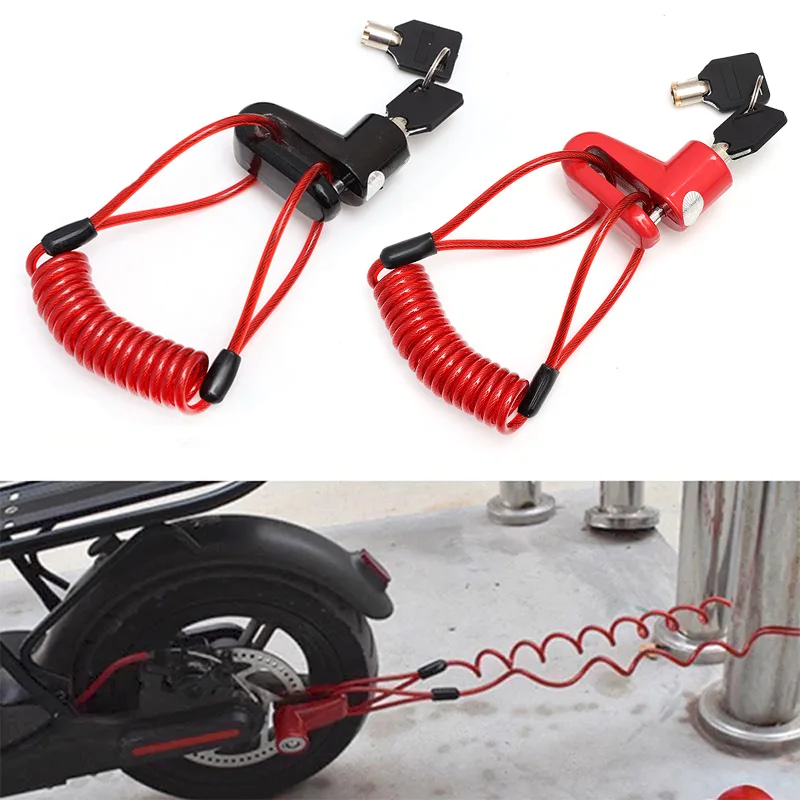 Verrou de frein à disque avec fil d'acier Xiaomi M365 1S Pro