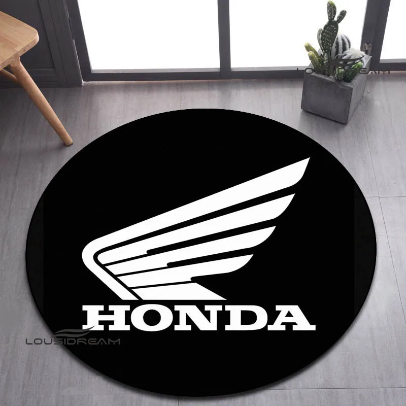 Tapis HRC-HONDA moto logo impression