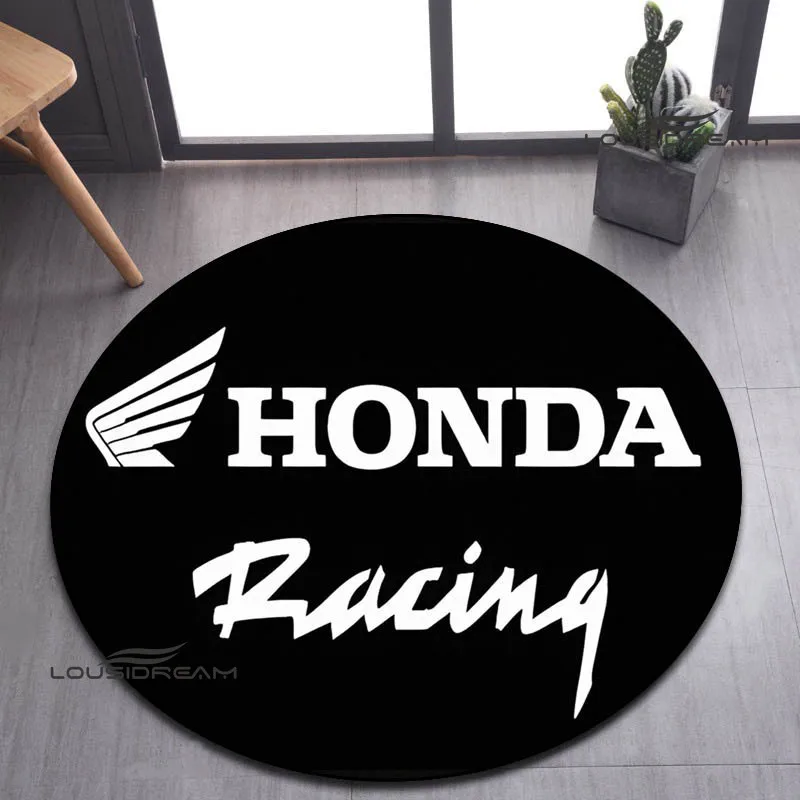 Tapis HRC-HONDA moto logo impression