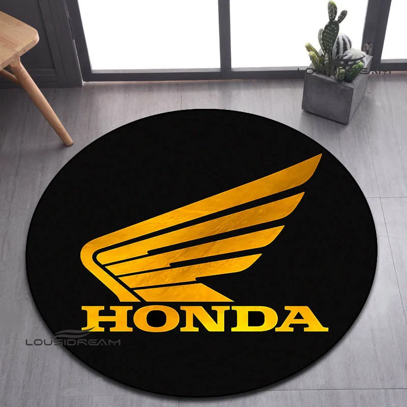 Tapis HRC-HONDA moto logo impression