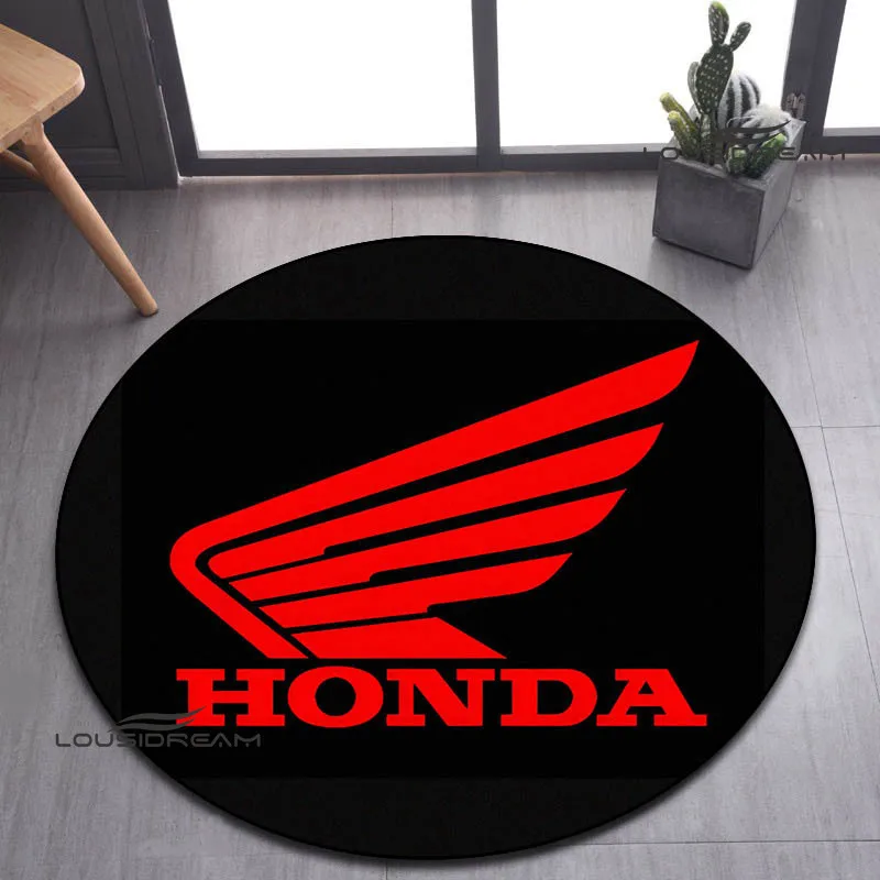 Tapis HRC-HONDA moto logo impression