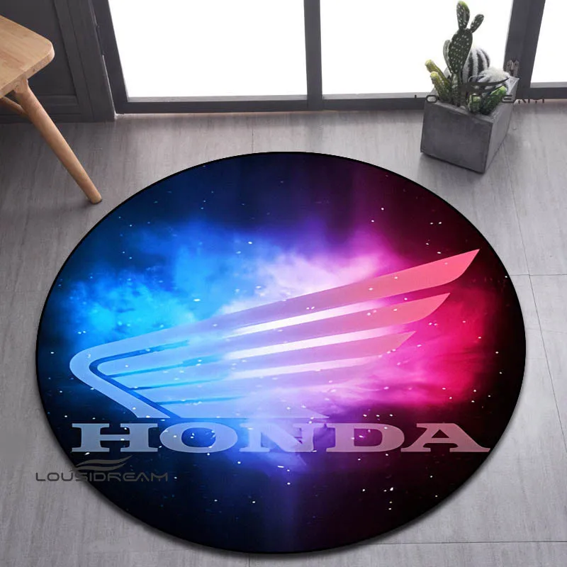Tapis HRC-HONDA moto logo impression