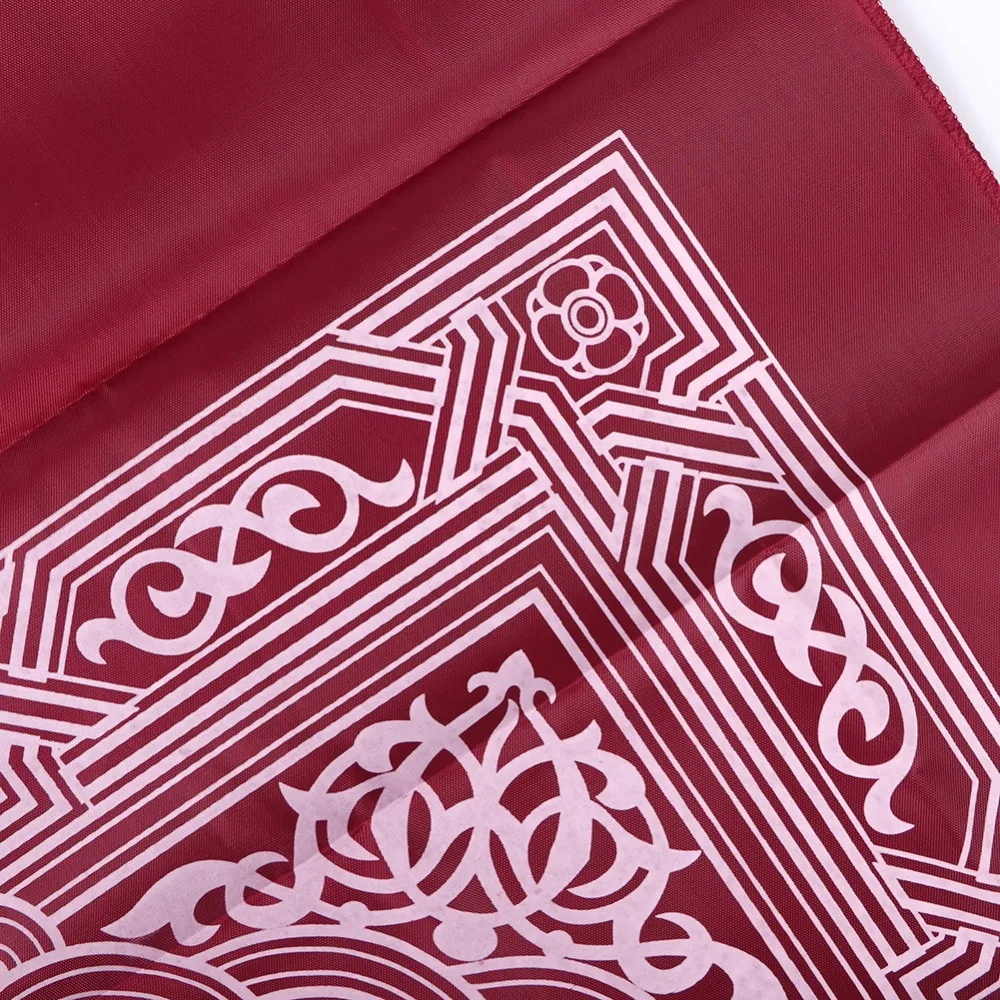 Mini tapis de prière portable avec boussole