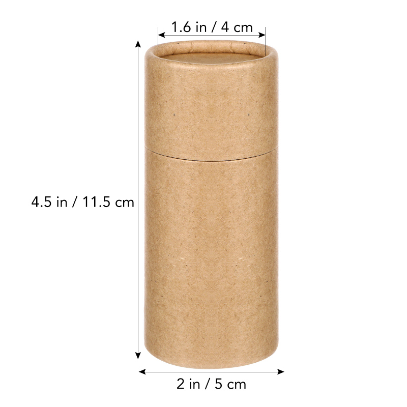 Boîte en papier kraft pour bouteille d'huile