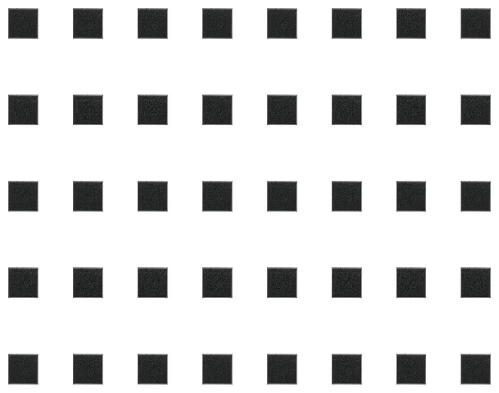 Socles carrés en plastique