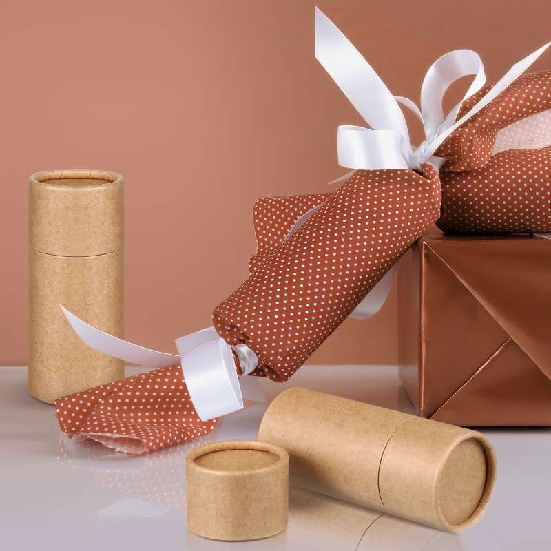 Boîte en papier kraft pour bouteille d'huile