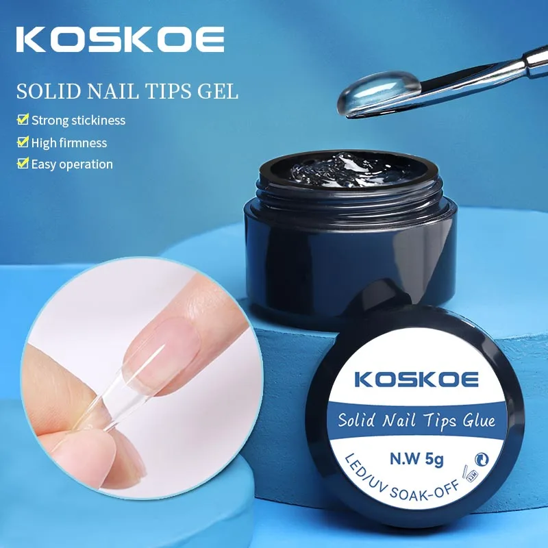 Solid Nail Tips Gel
