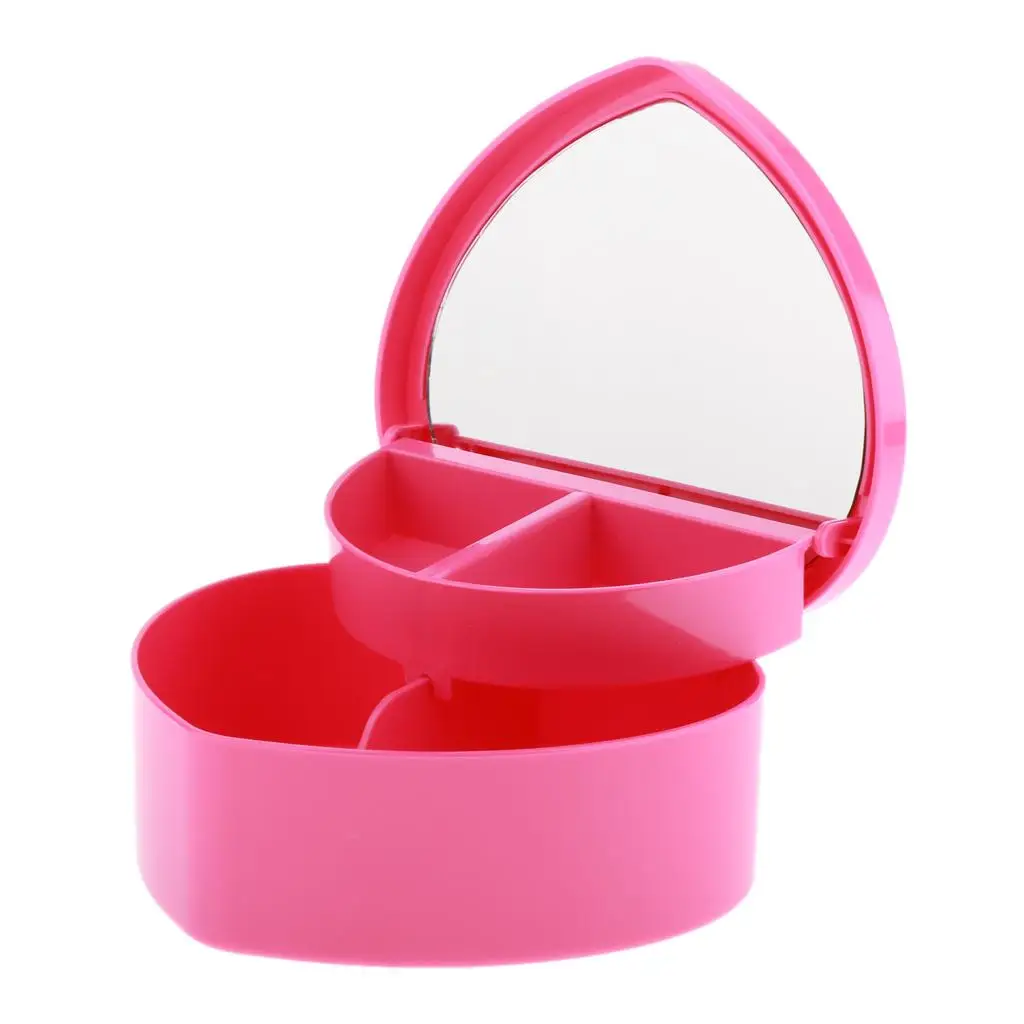 Heart Jewelry Box Storage Case for Children room of girls