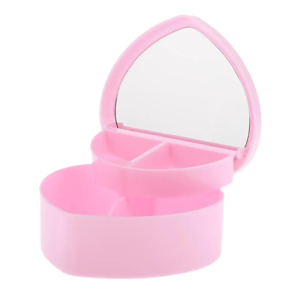 Heart Jewelry Box Storage Case for Children room of girls