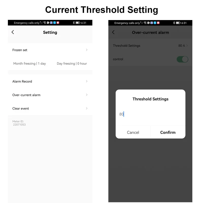 Protection contre les surcharges
