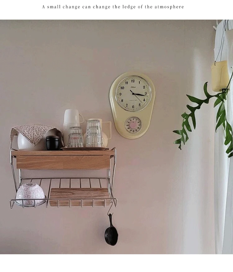 Étagère murale nordique pour prise de photos