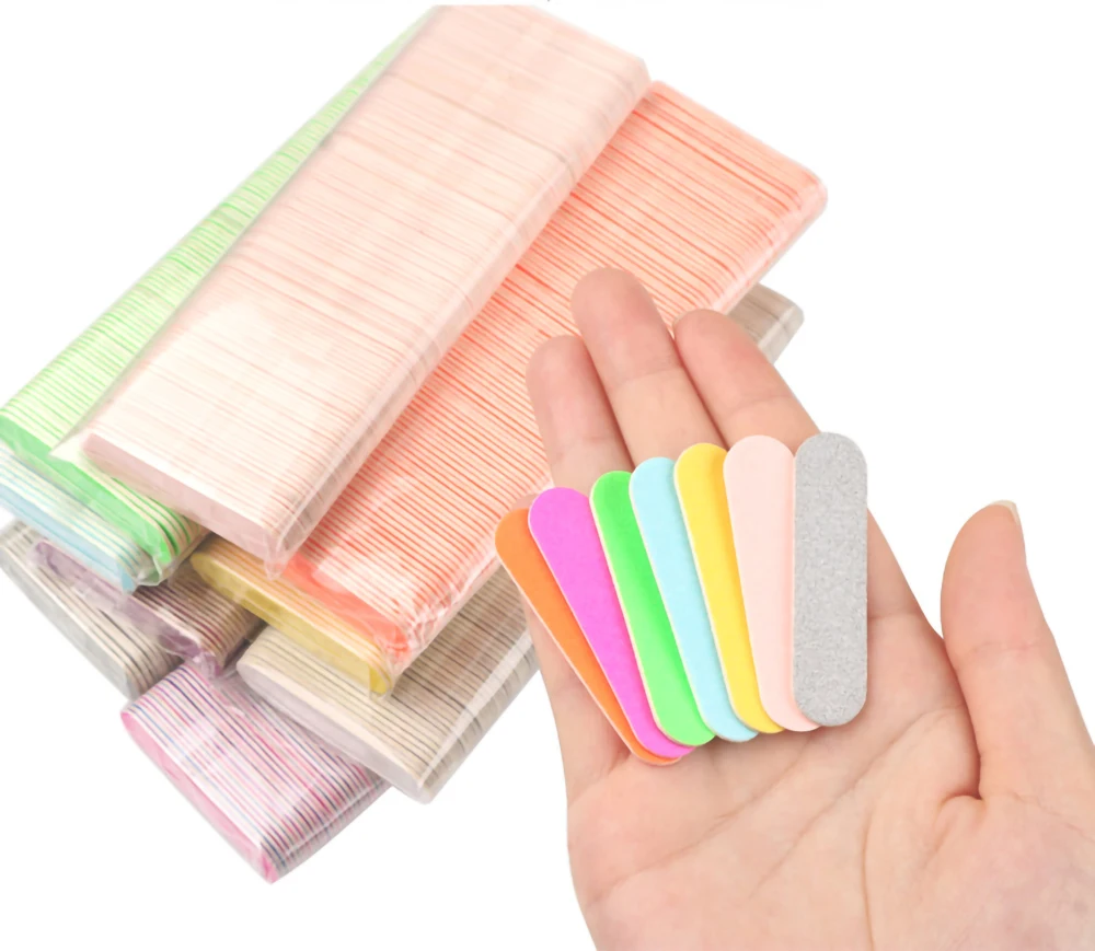 Mini limes à ongles en bois jetables